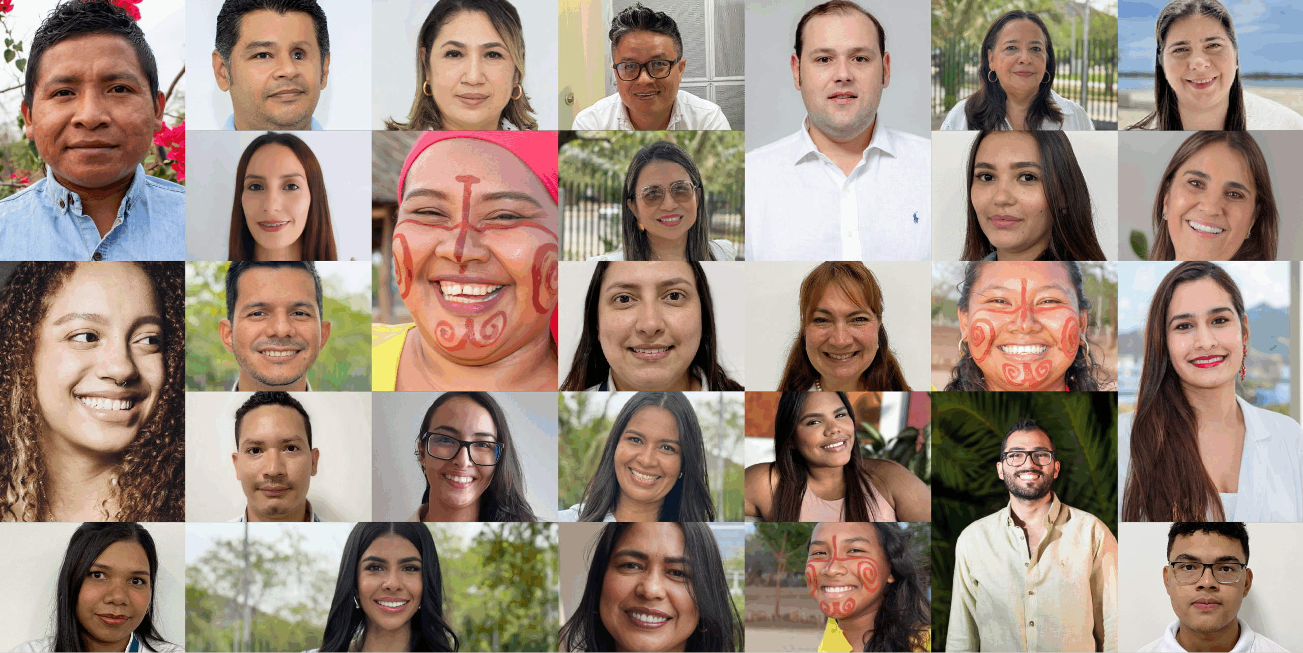 BACKING HORIZONTAL ROSTROS