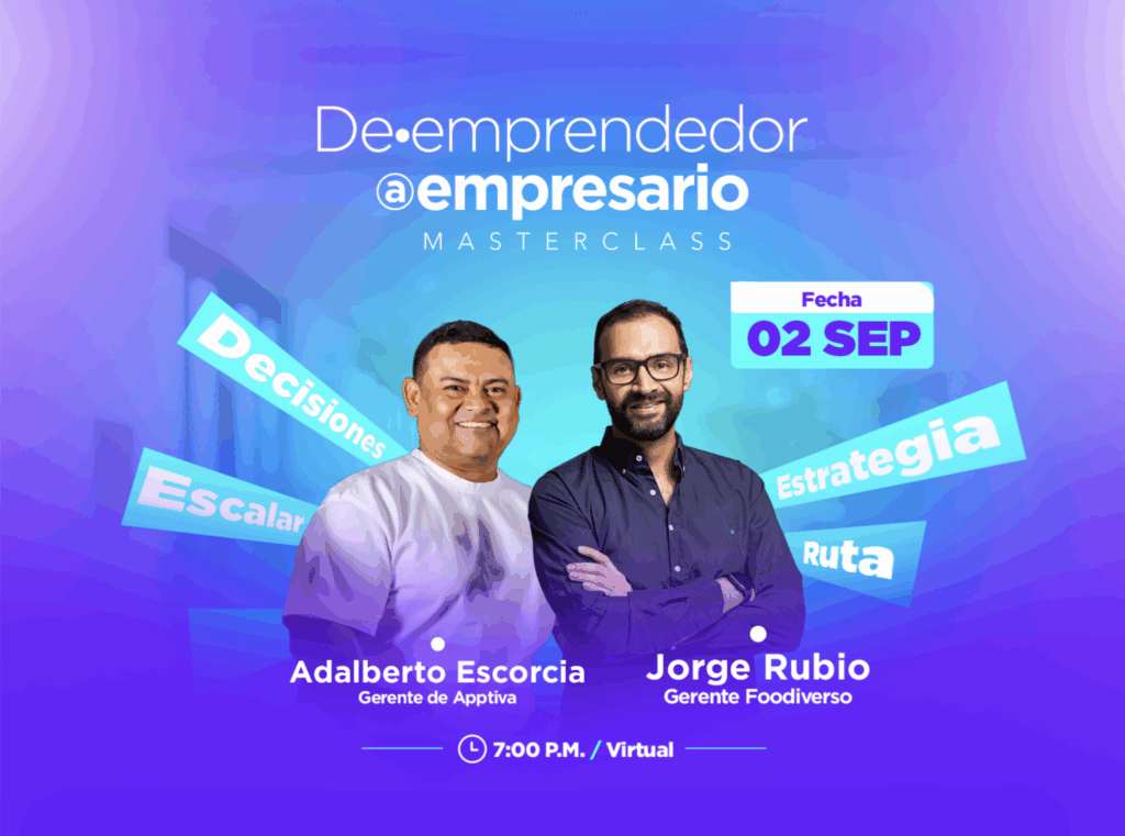 Master Class para emprendedores De emprendedor a Emrpesario